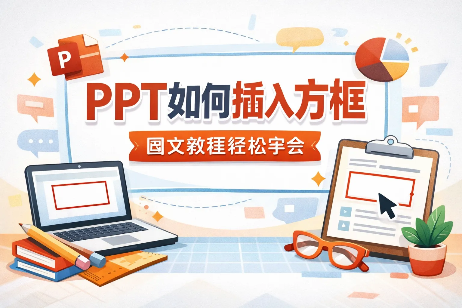 ppt如何插入方框