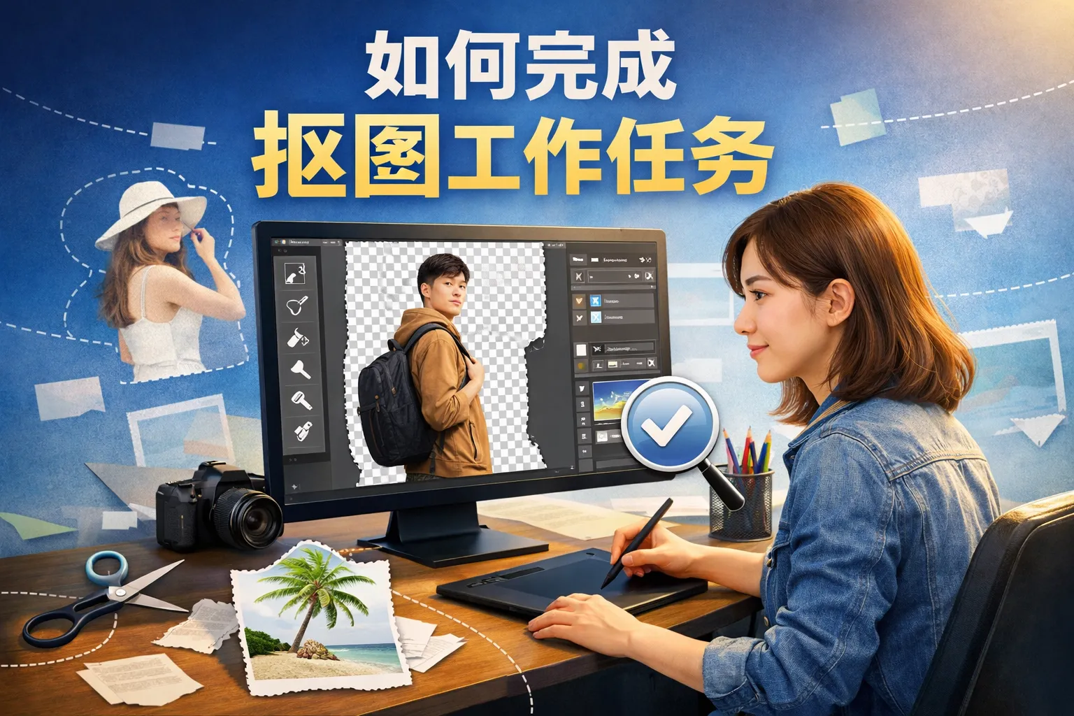 如何完成抠图工作任务