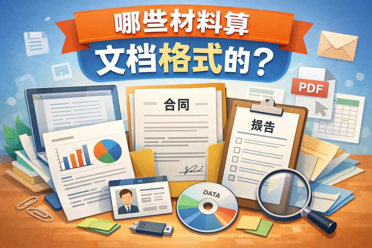 哪些材料算文档格式的