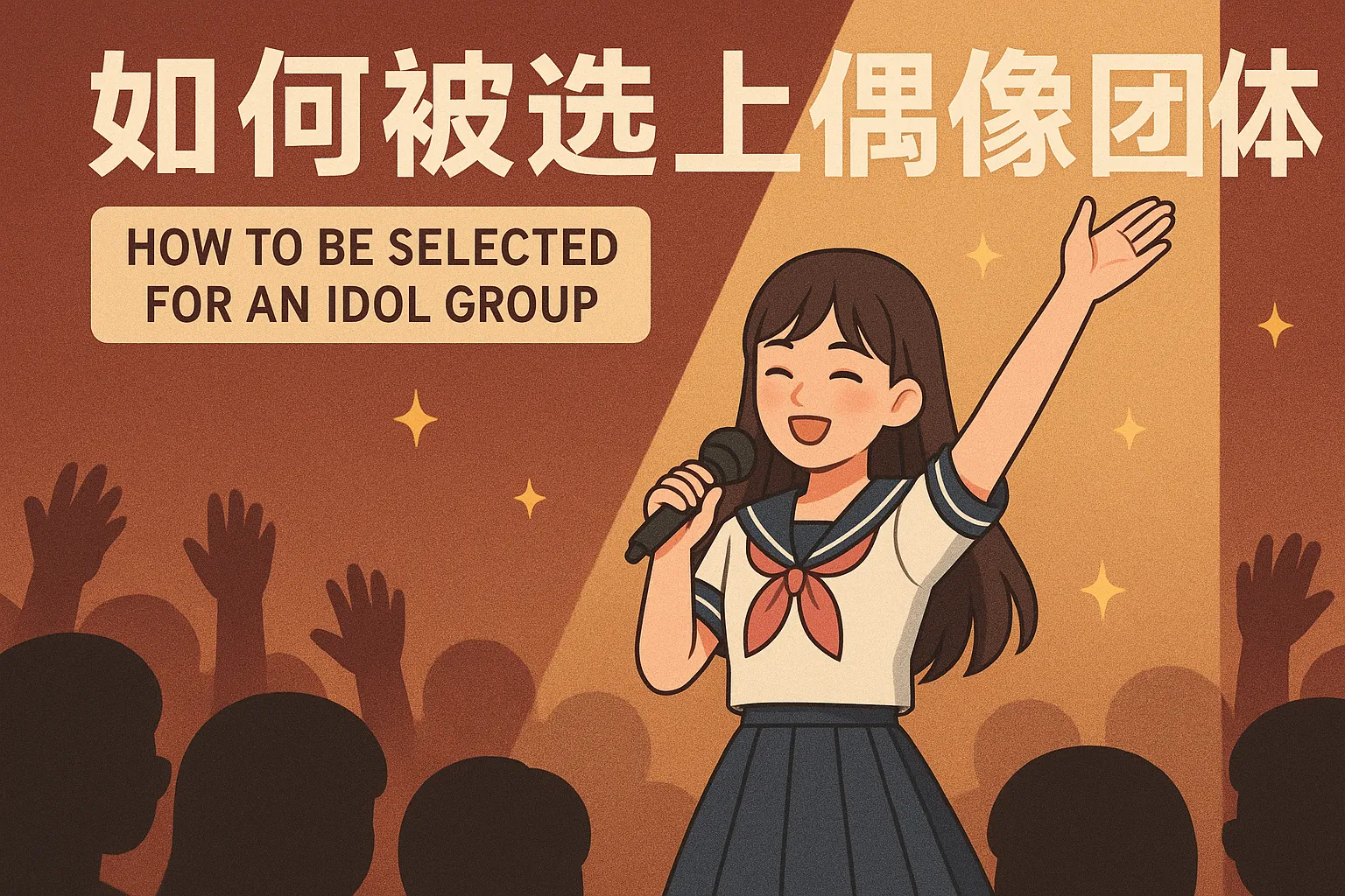 如何被选上偶像团队