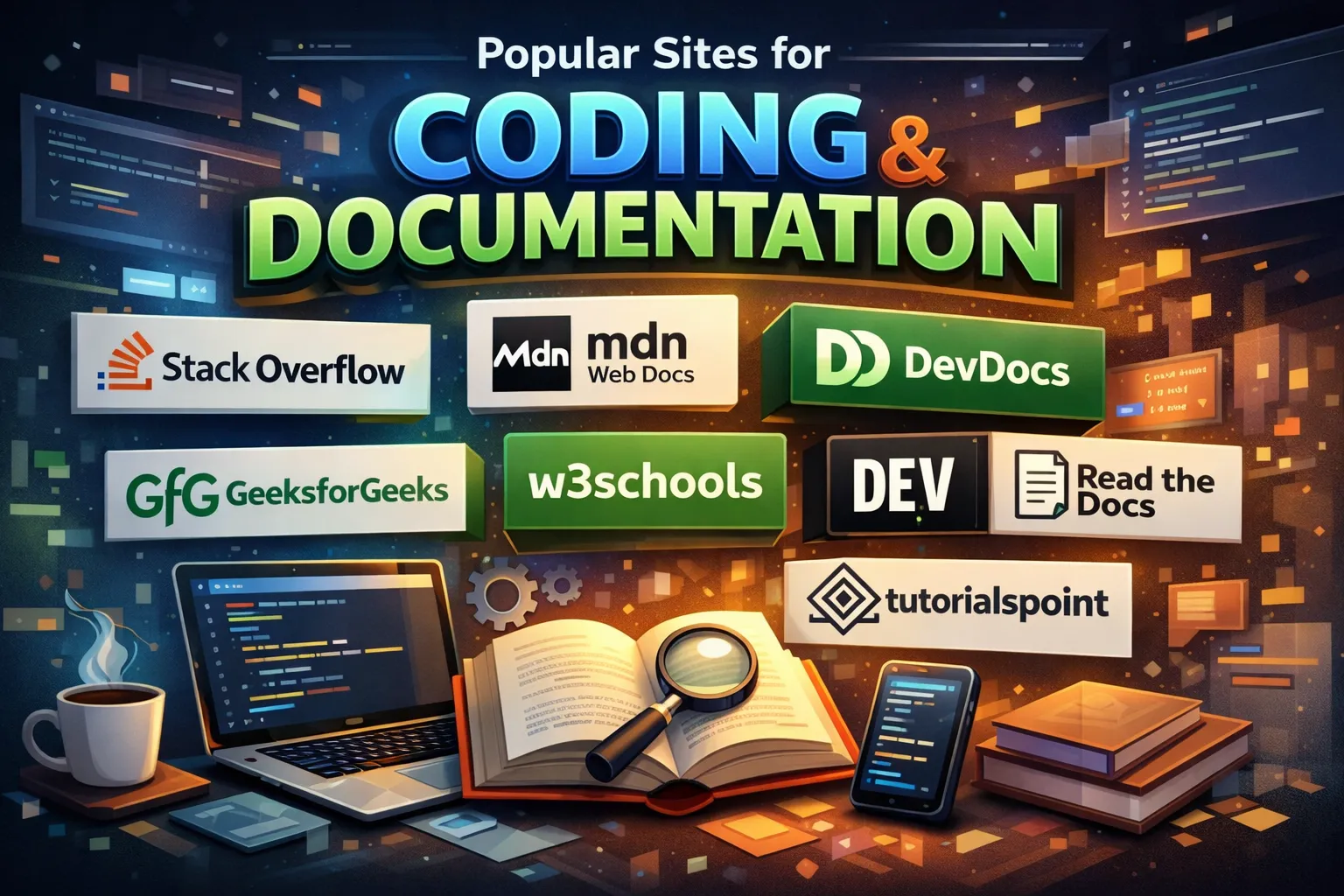 编程文档的网站有哪些名字