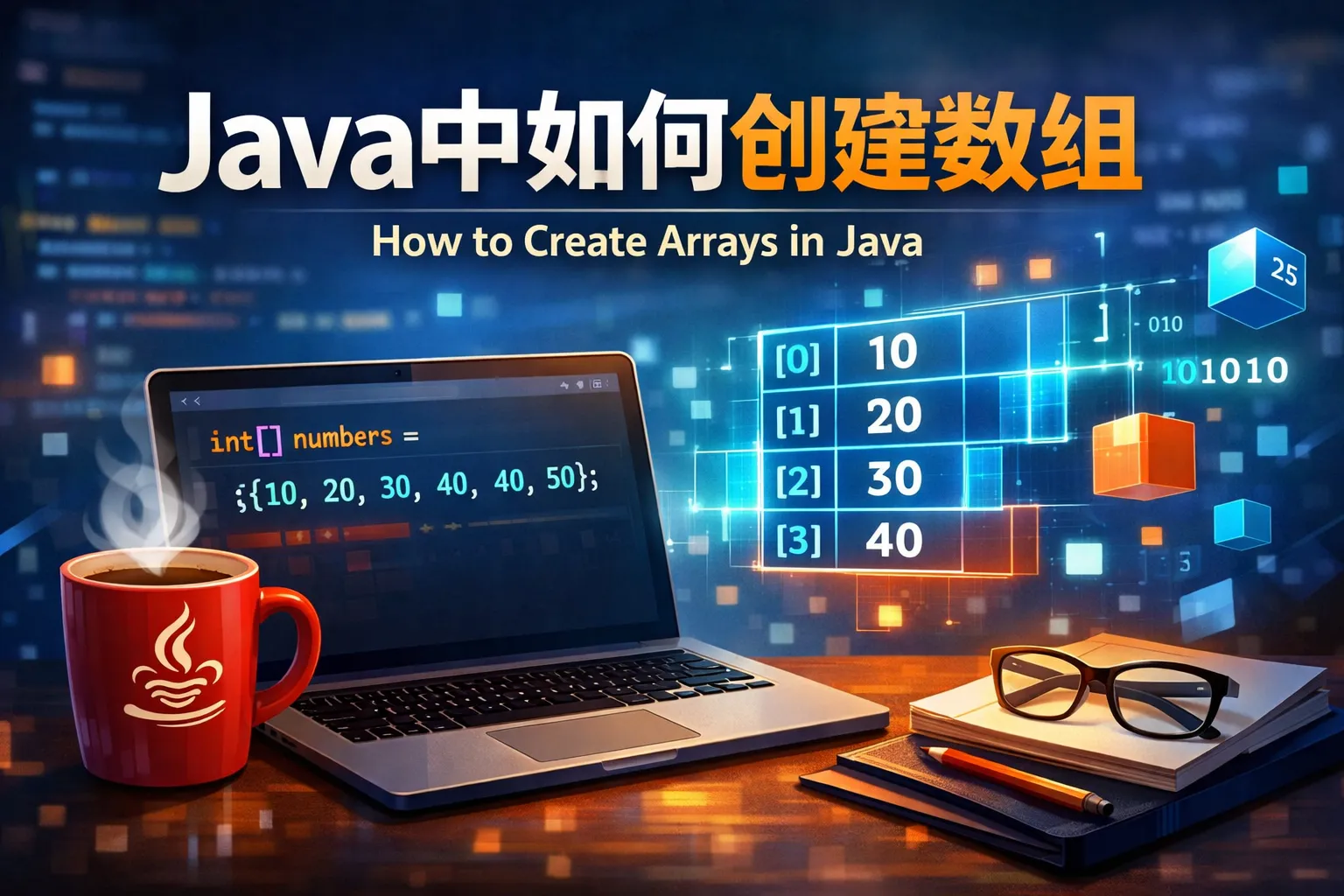 java中如何创建数组