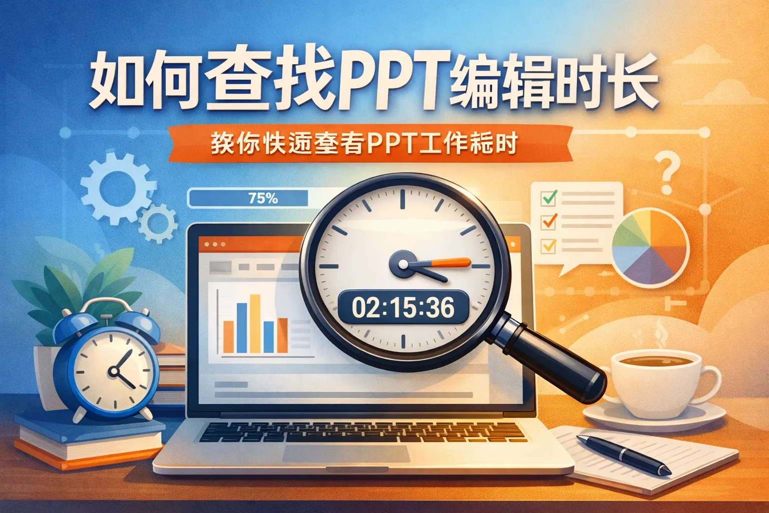 如何查找ppt编辑时长