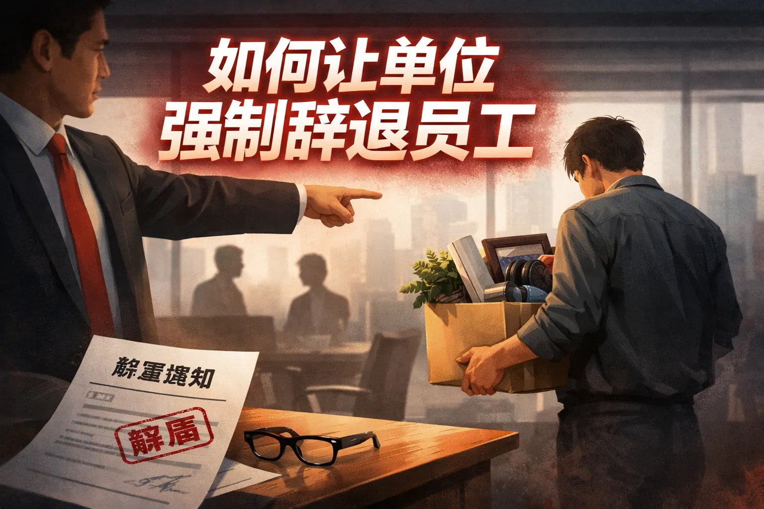 如何让单位强制辞退员工