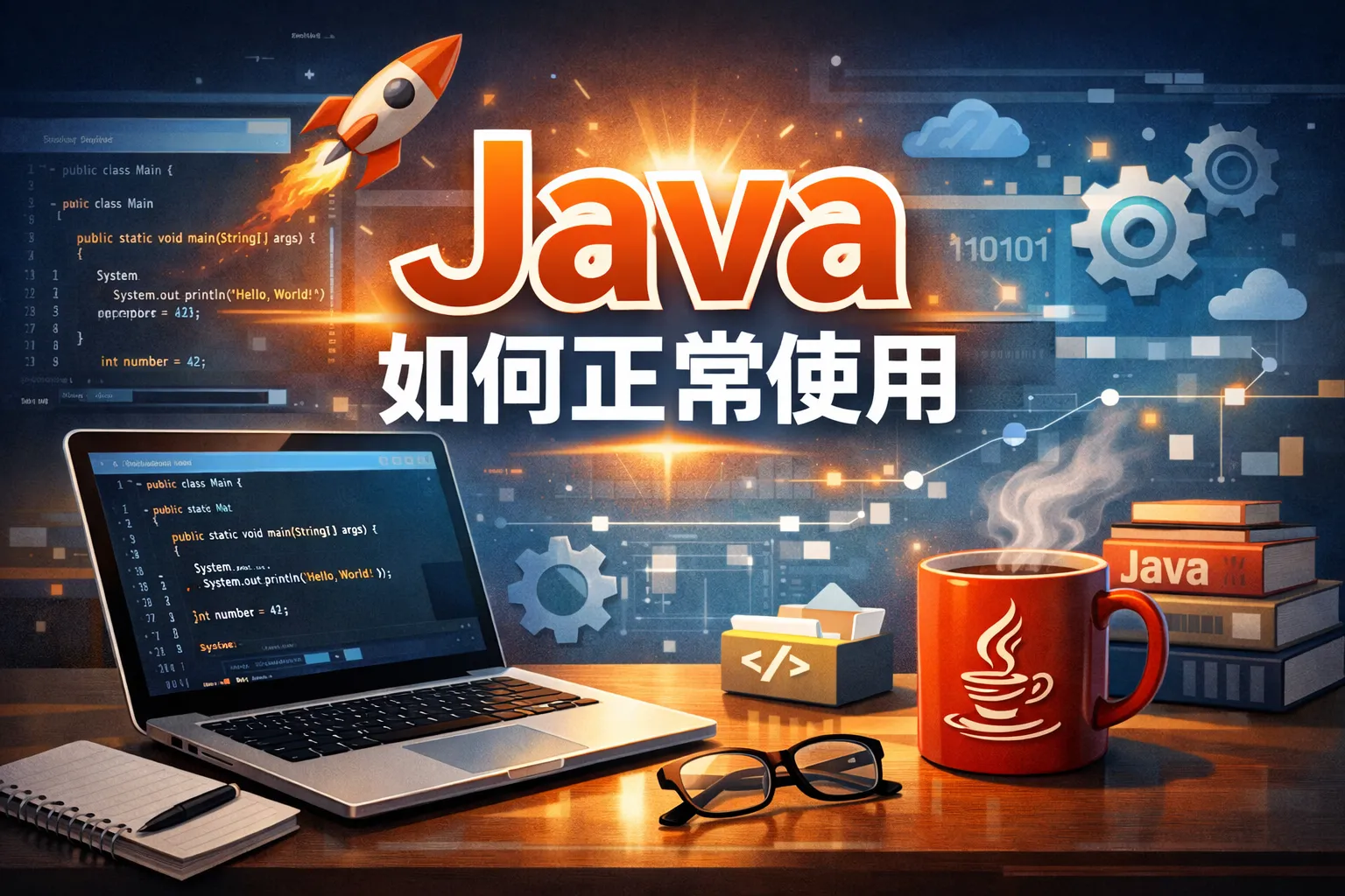 java如何正常使用
