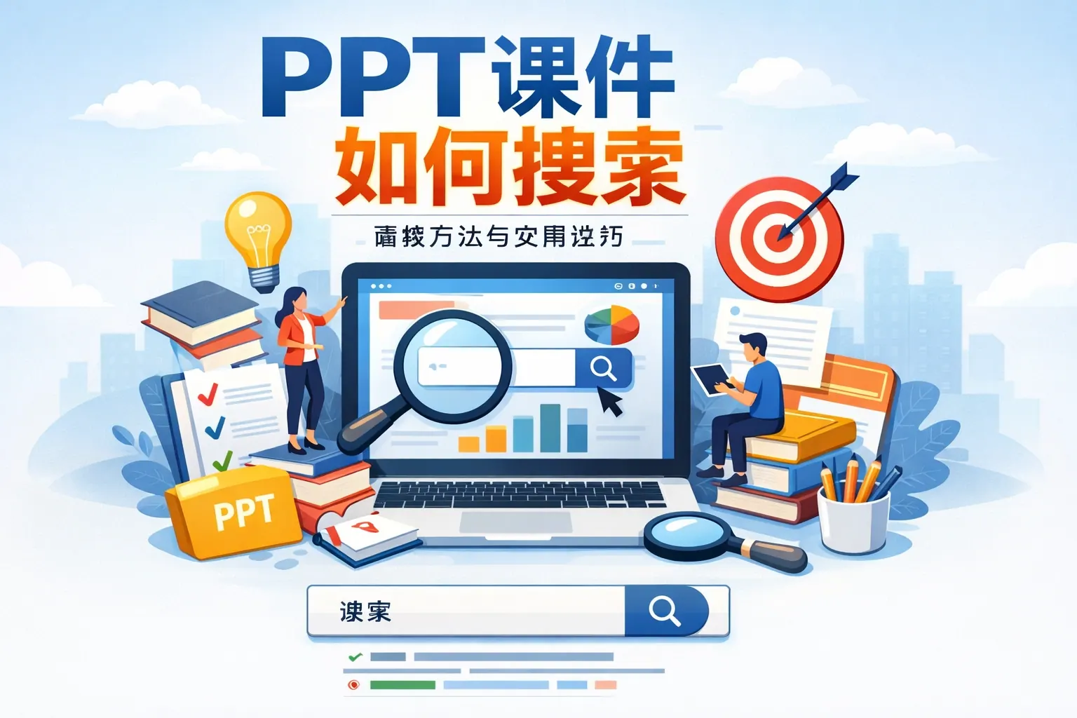 ppt课件如何搜索