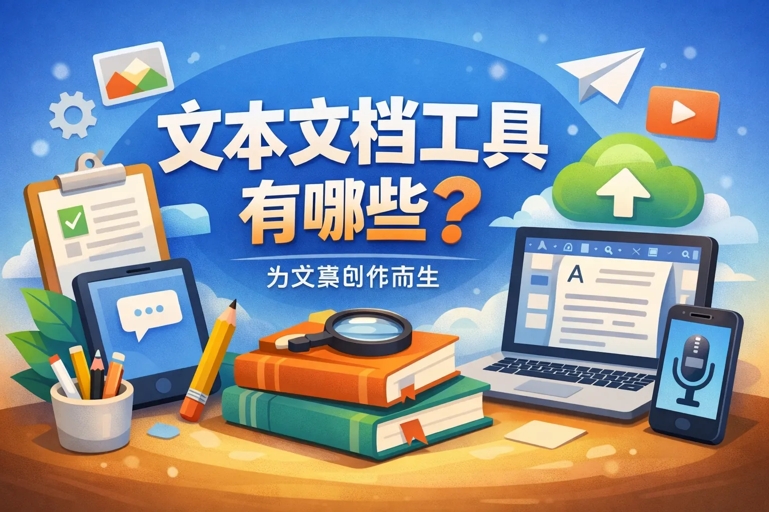 创建文本文档工具有哪些