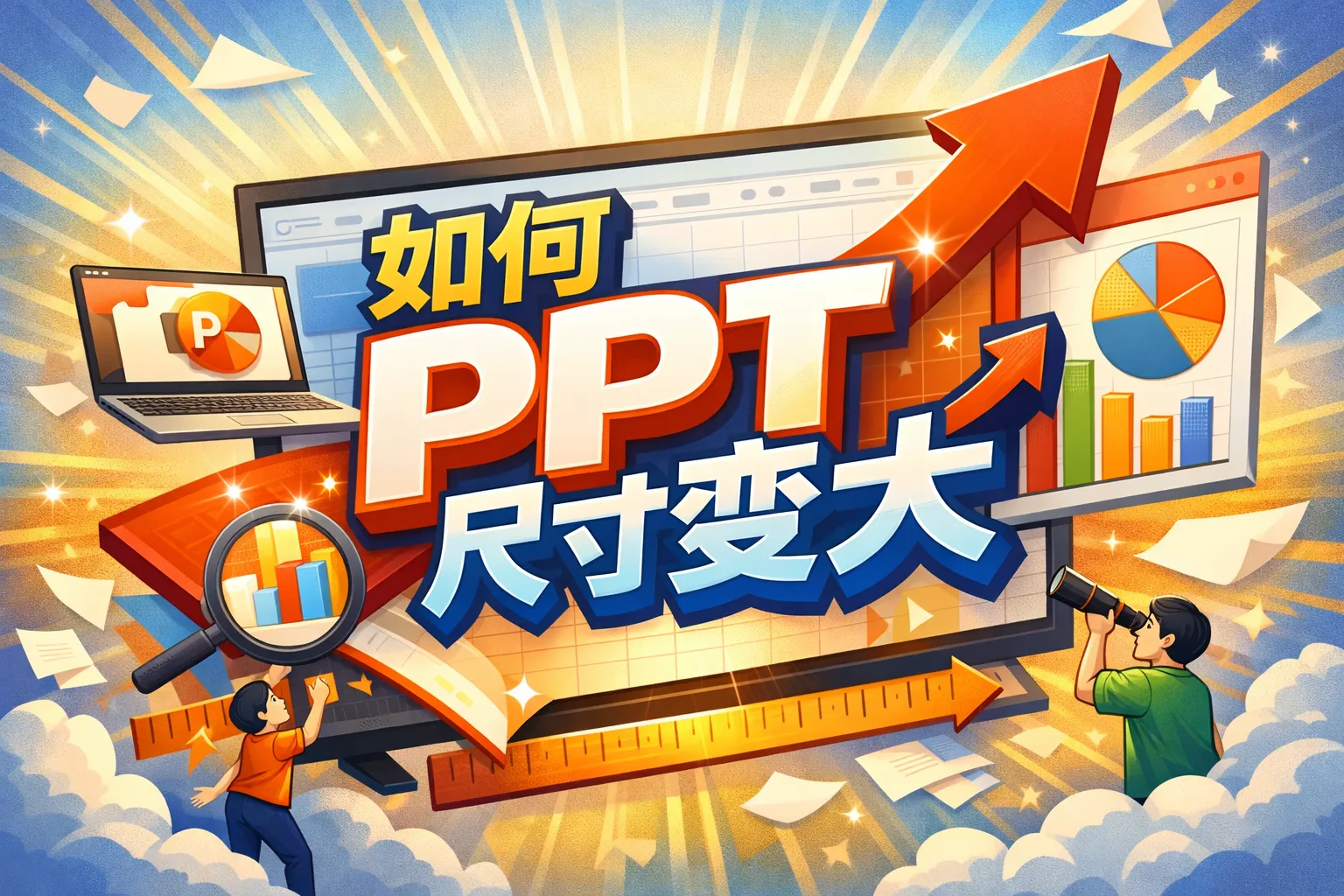 如何ppt尺寸变大