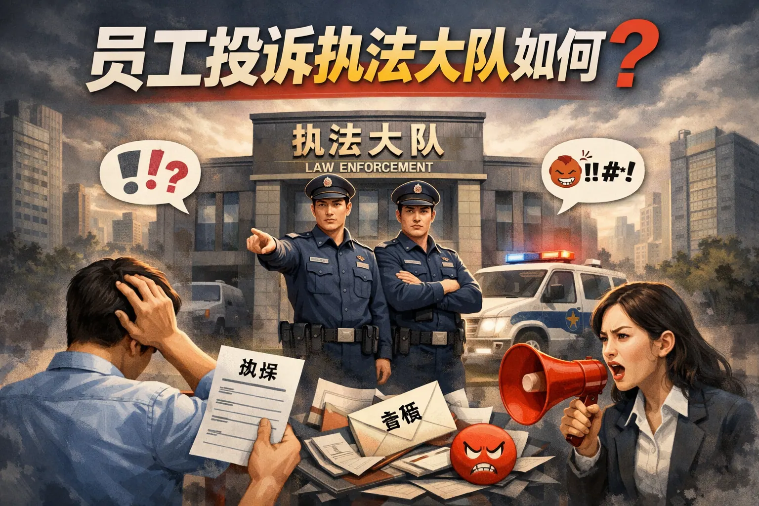 员工投诉执法大队如何