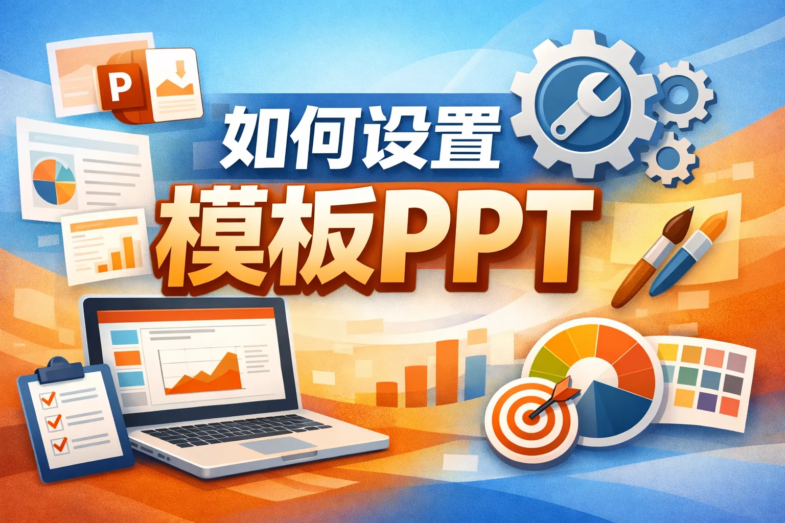 如何设置模板ppt