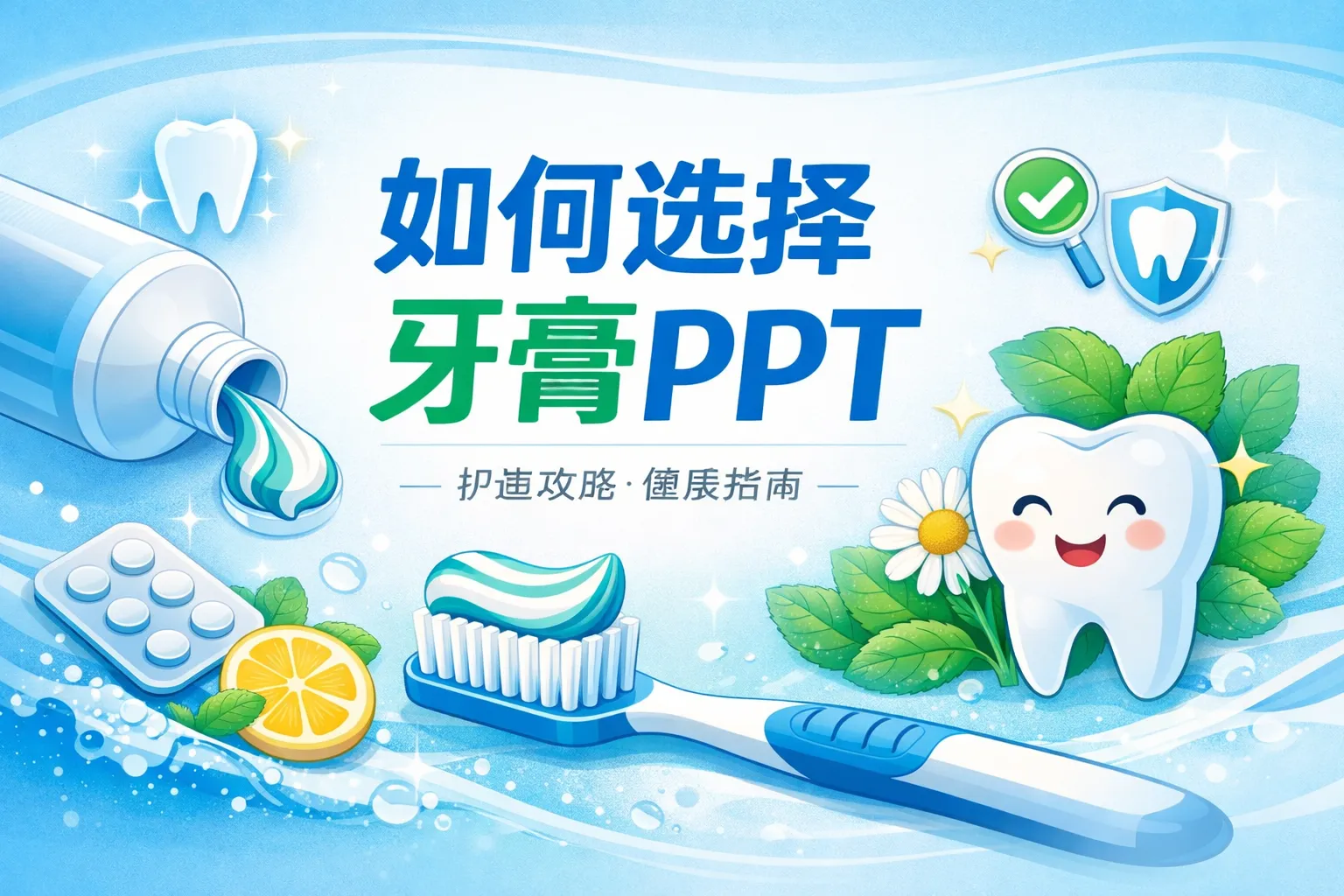如何选择牙膏ppt