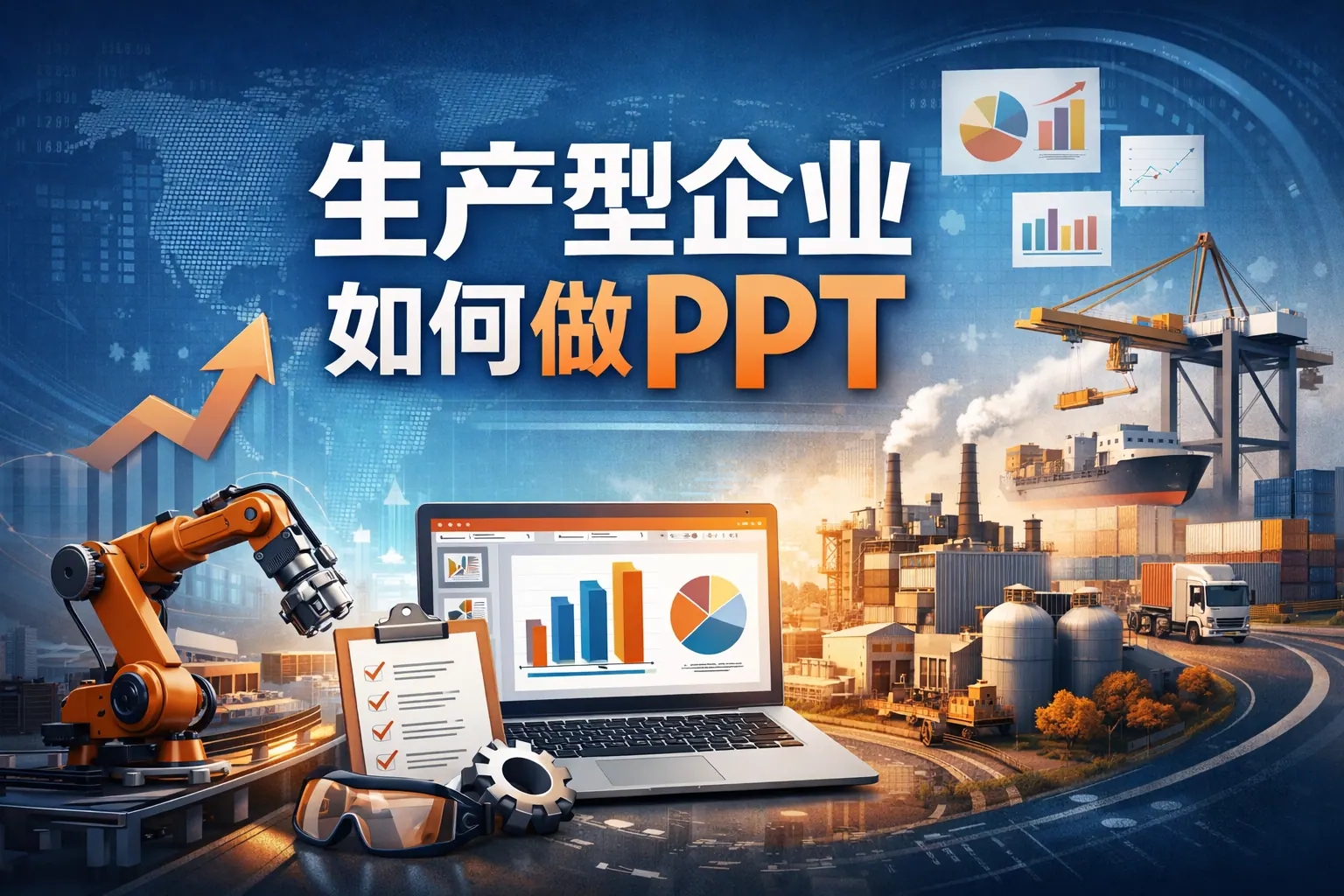 生产型企业如何做ppt