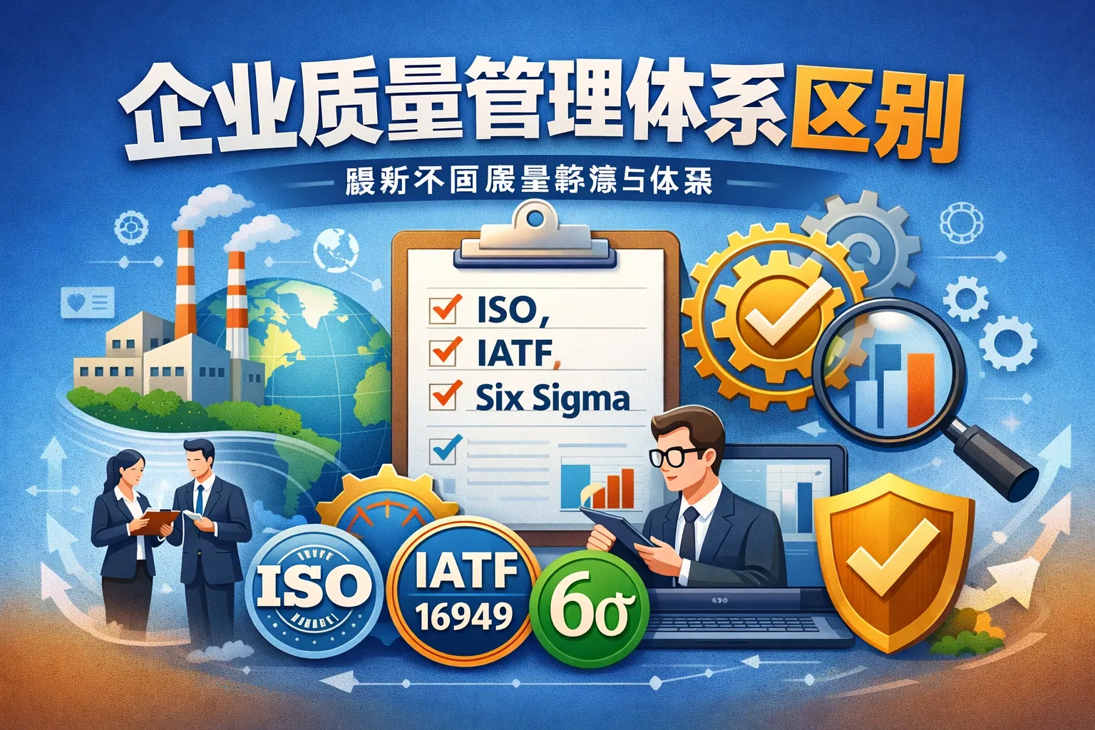 企业质量管理体系区别