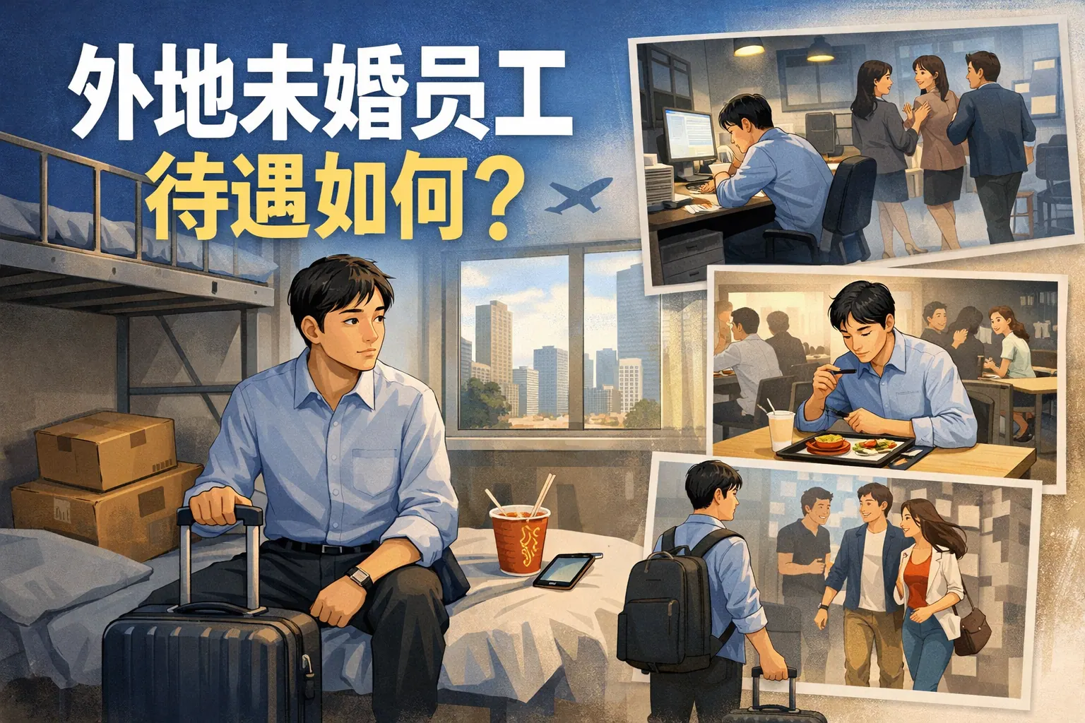 外地未婚员工待遇如何