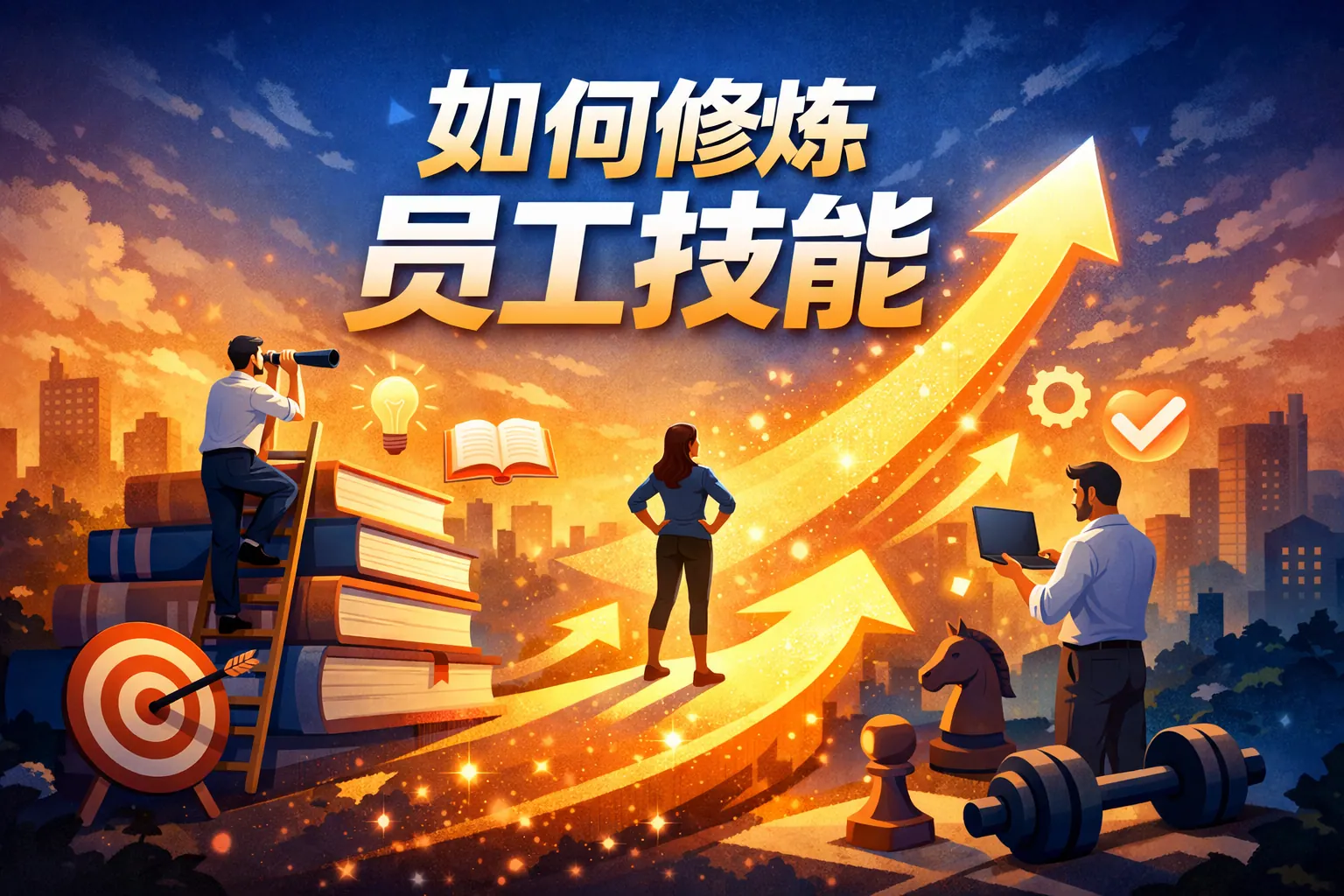 如何修炼员工技能