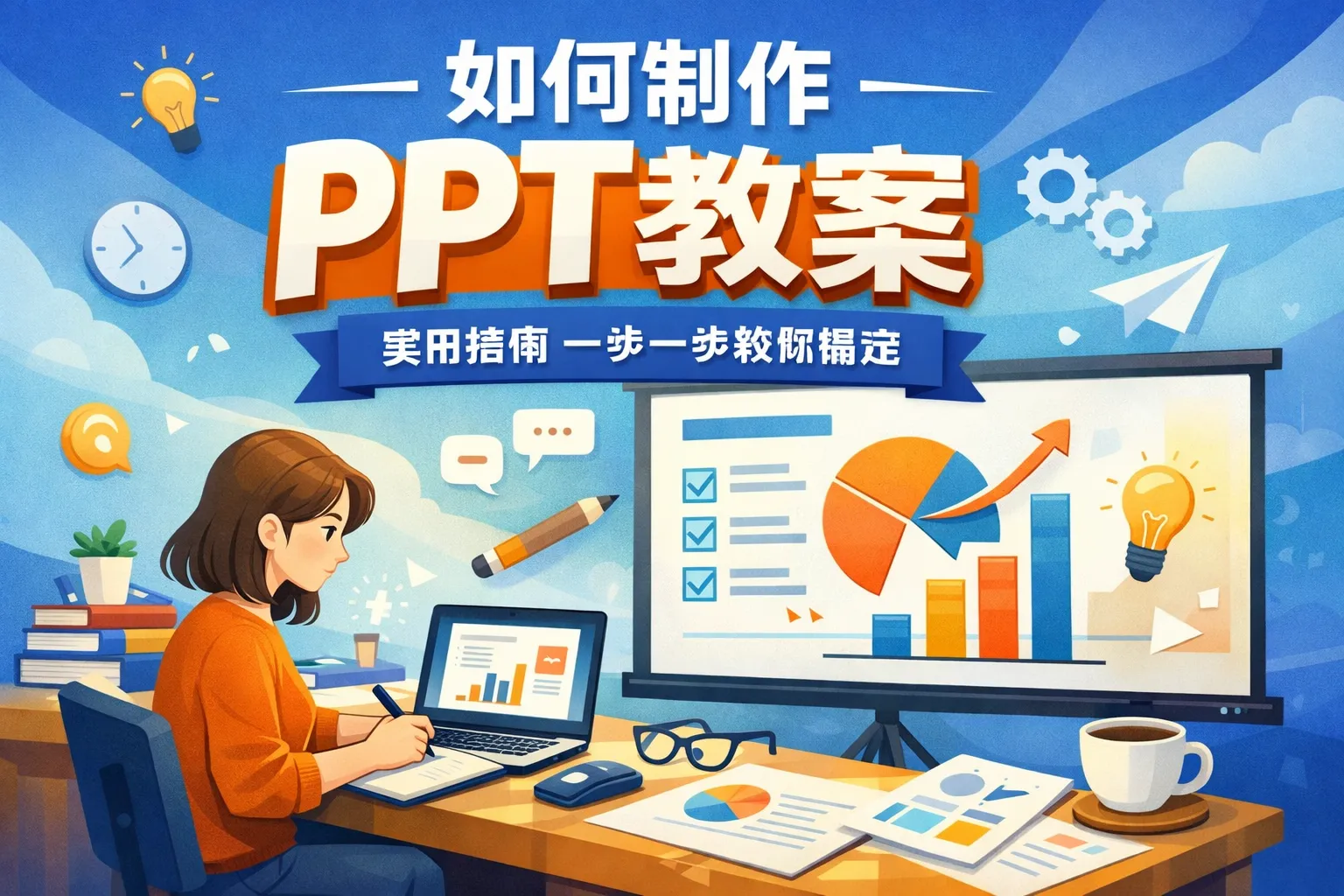 如何制作ppt 教案