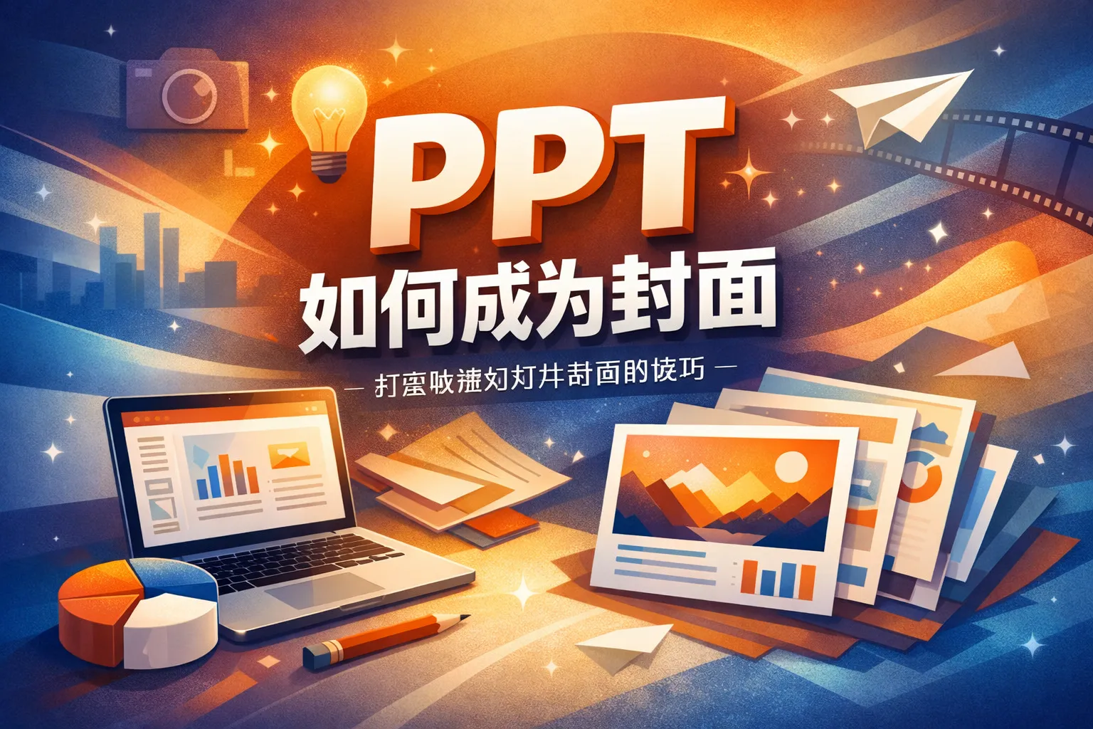 ppt如何成为封面