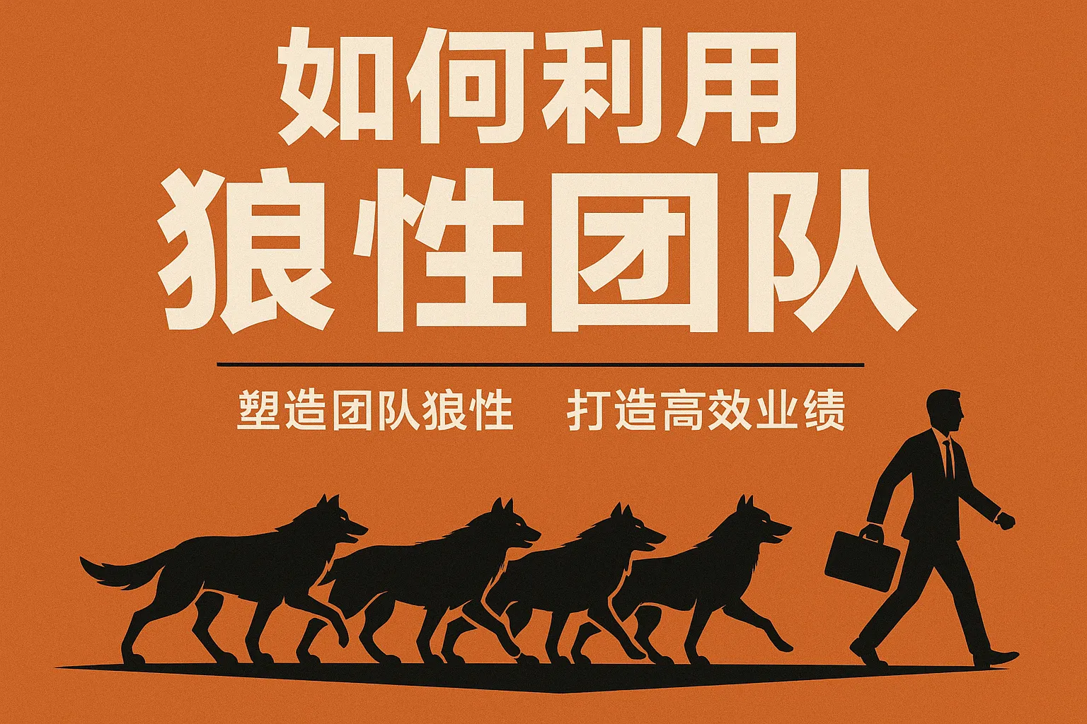 如何利用狼性团队