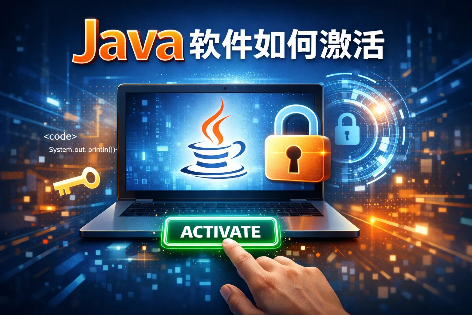 java软件如何激活