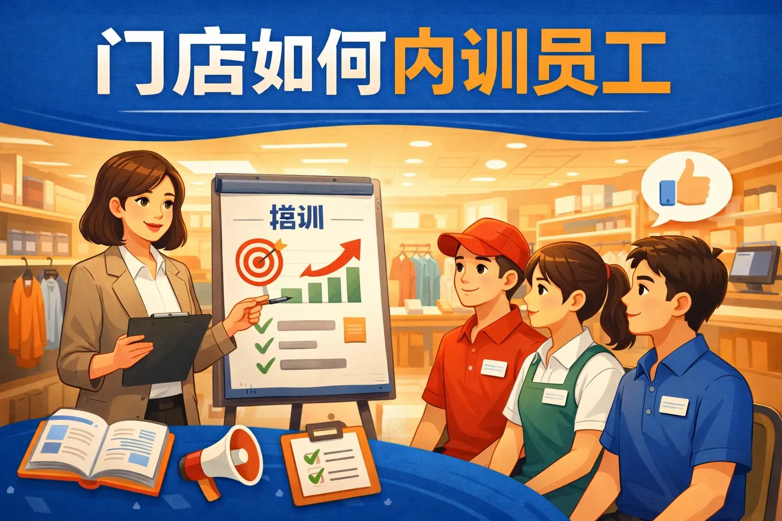 门店如何内训员工