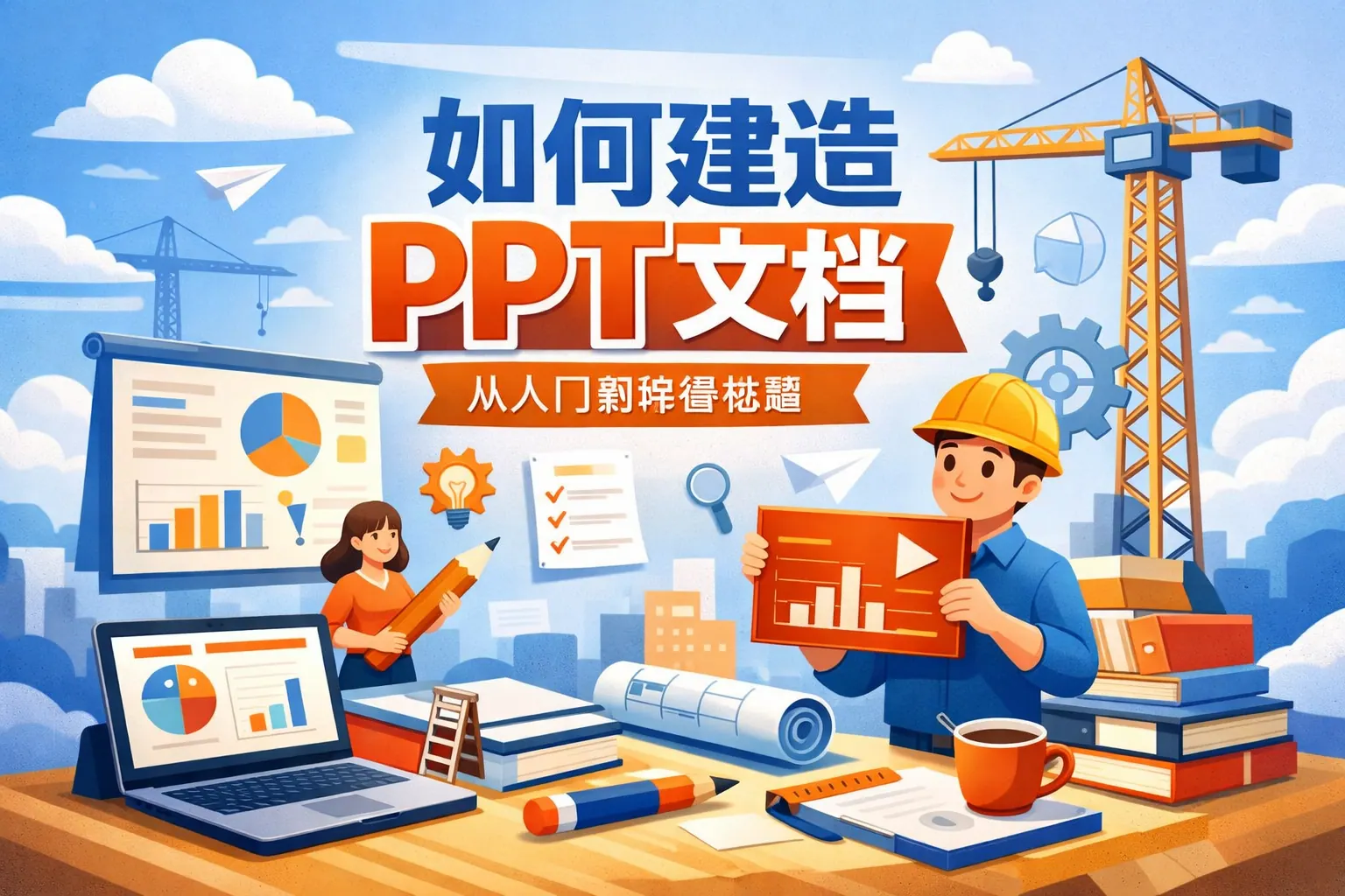 如何建造ppt文档