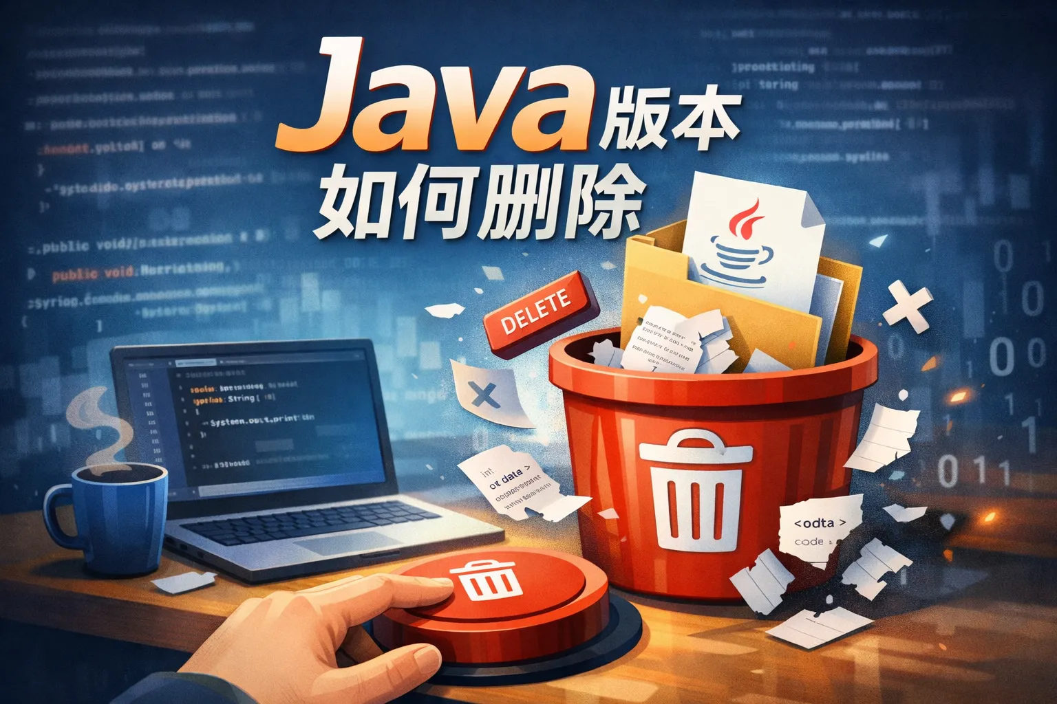 java版本如何删除