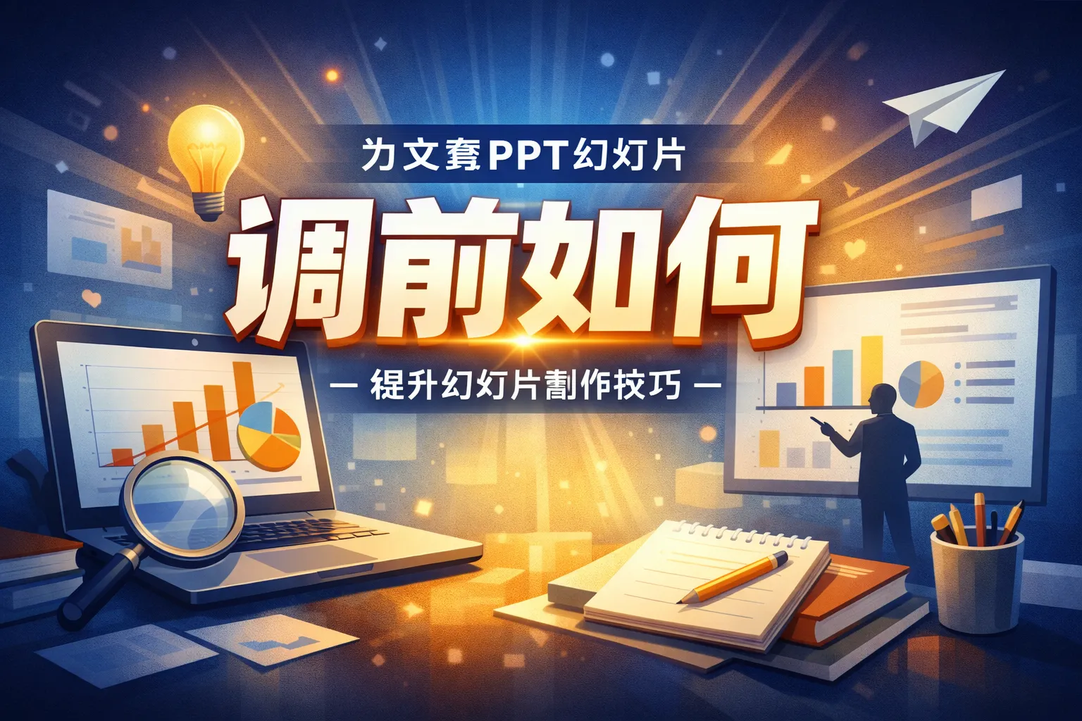 ppt幻灯片调前如何
