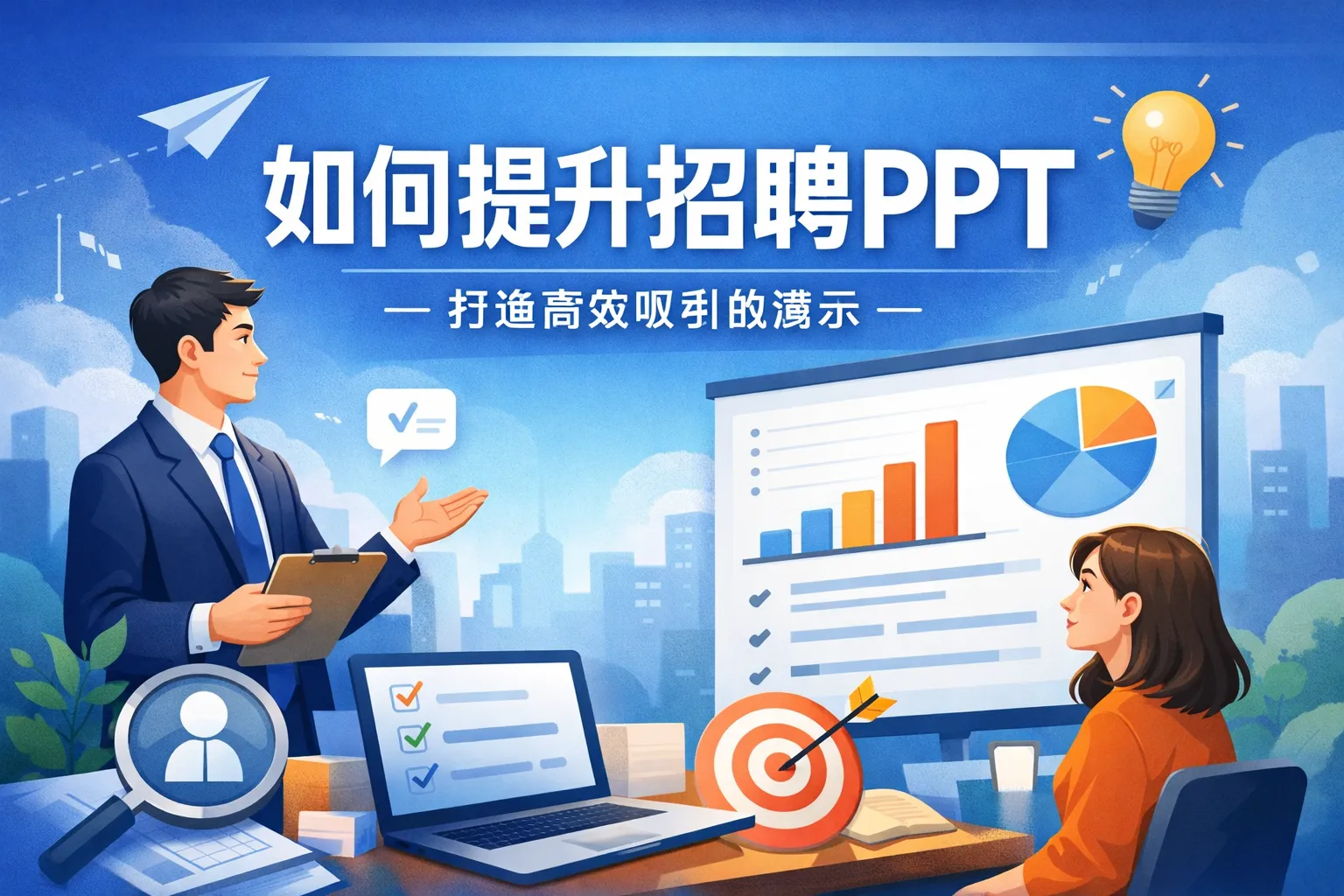 如何提升招聘ppt