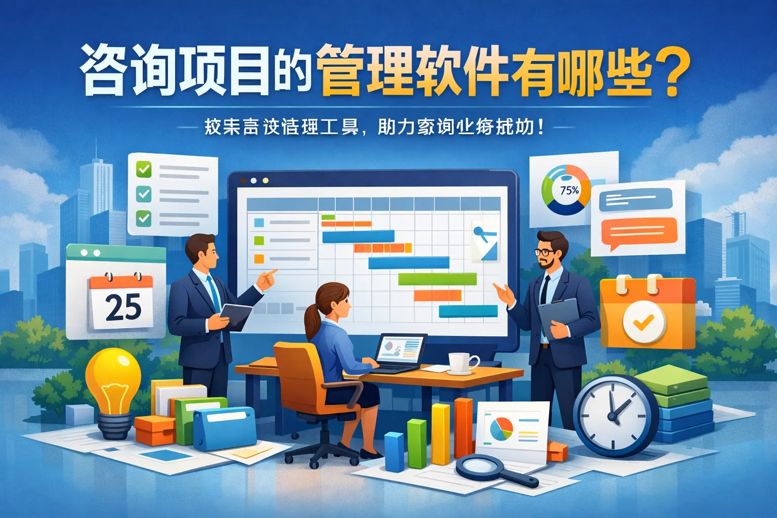 咨询项目的管理软件有哪些