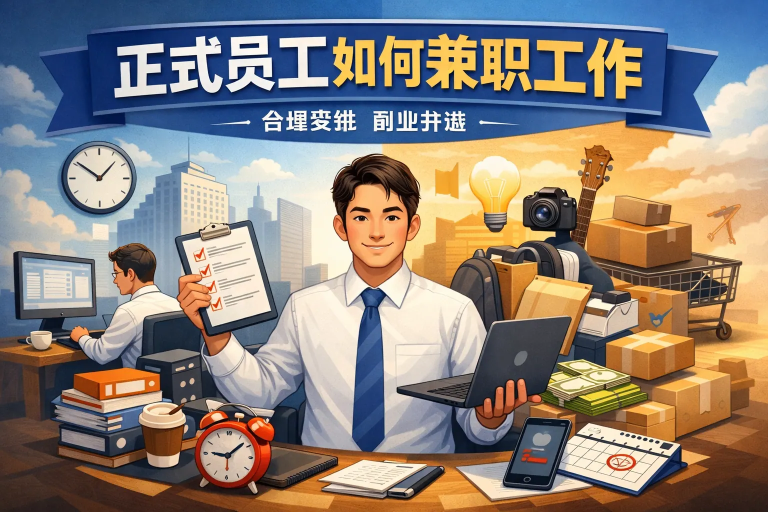 正式员工如何兼职工作