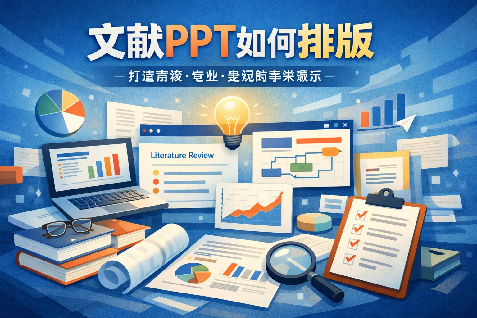 文献ppt如何排版