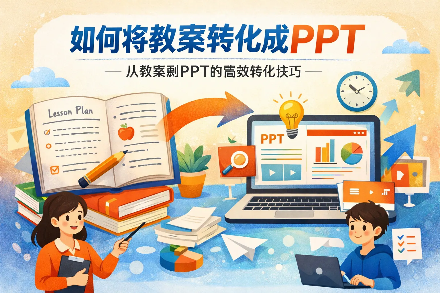 如何将教案转化成ppt