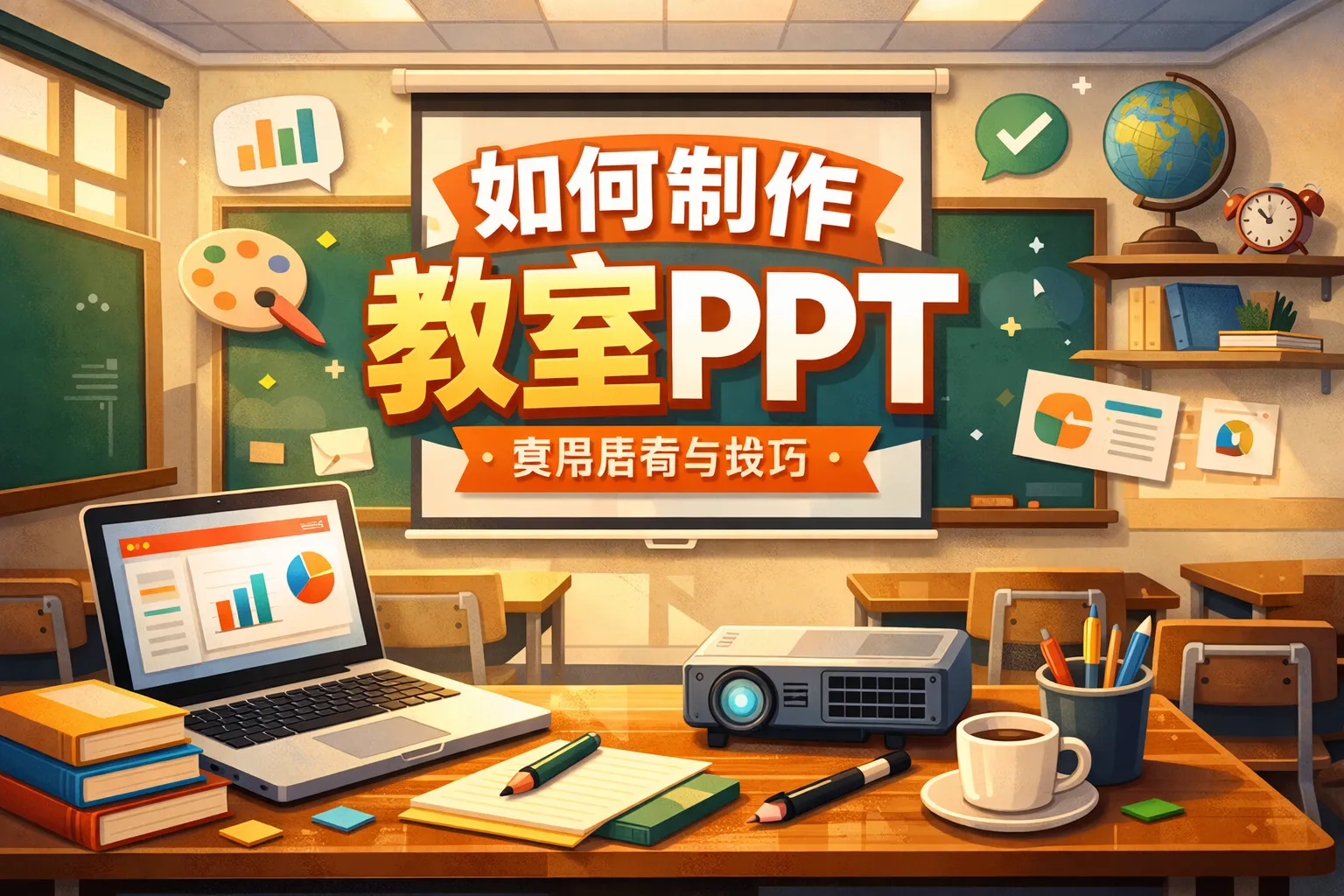 如何制作教室ppt