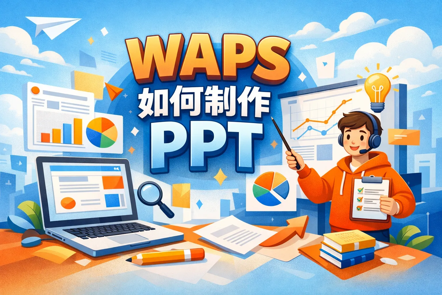waps如何制作ppt