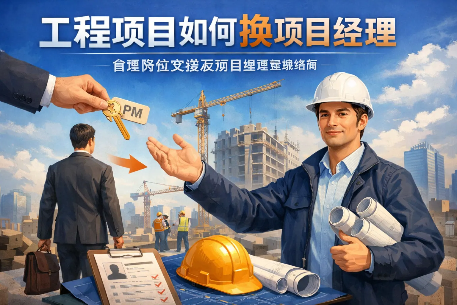 工程项目如何换项目经理