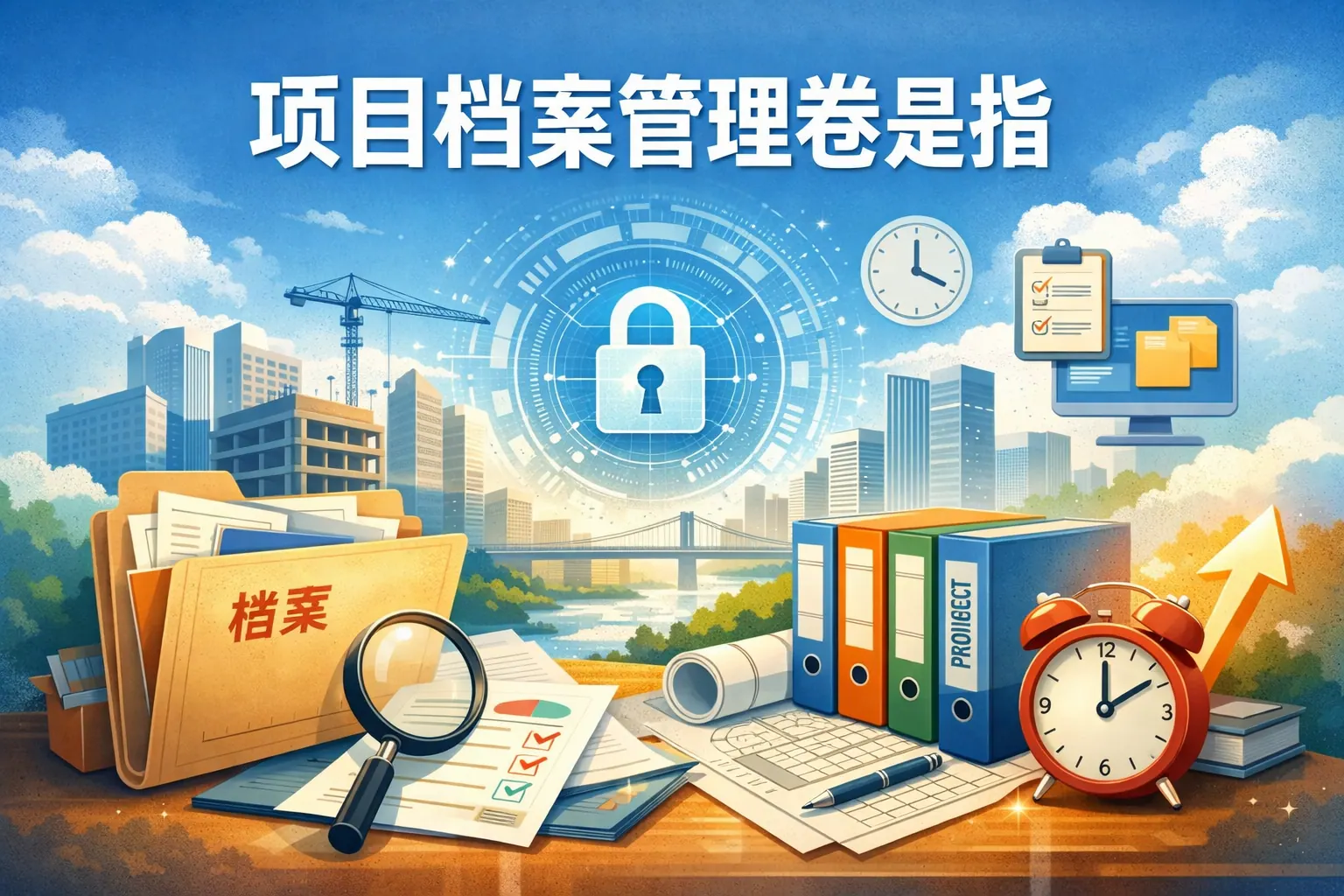 项目档案管理卷是指