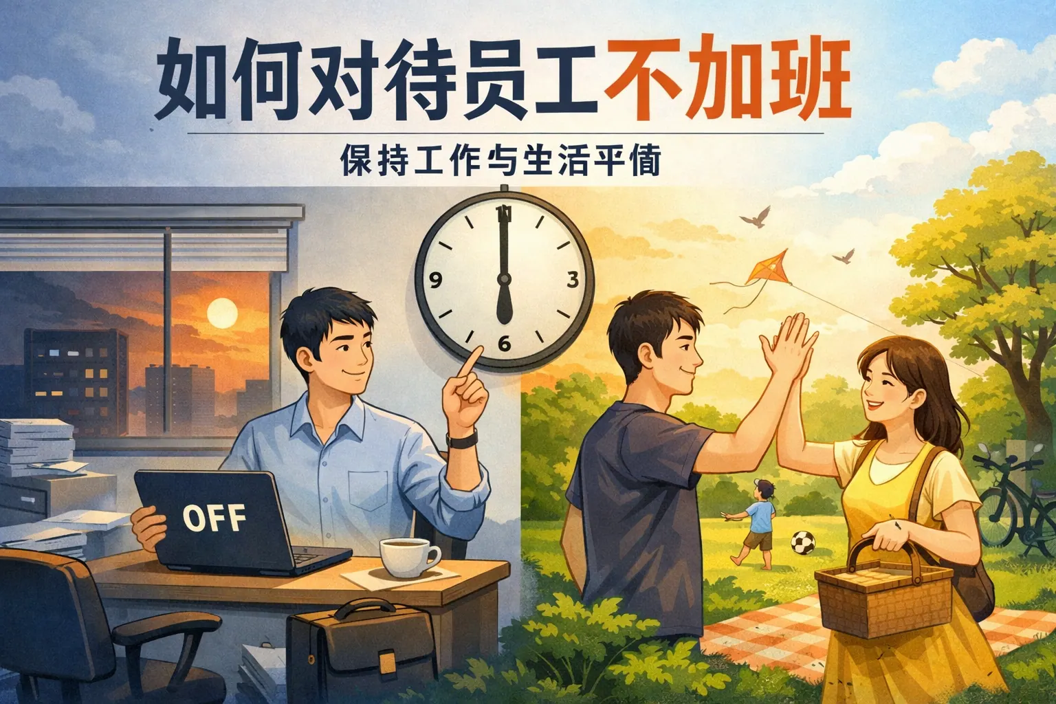 如何对待员工不加班