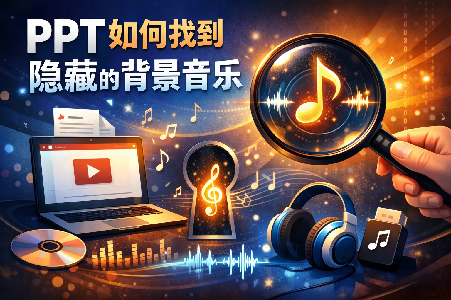 ppt如何找到隐藏的背景音乐