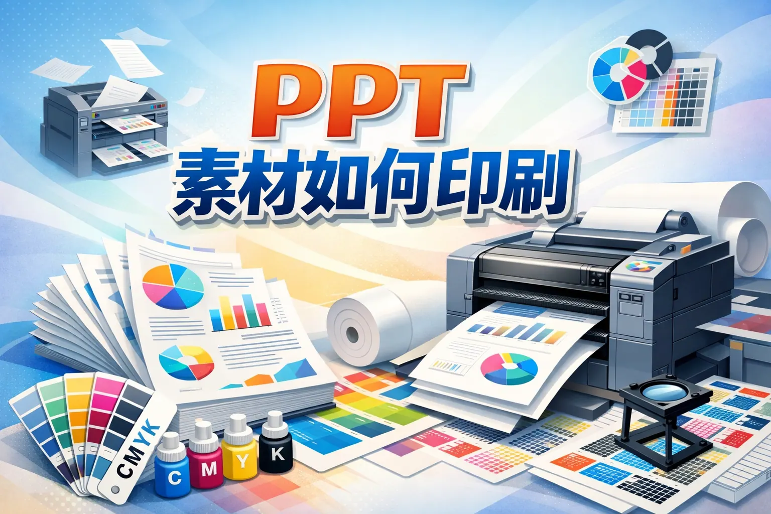 ppt素材如何印刷