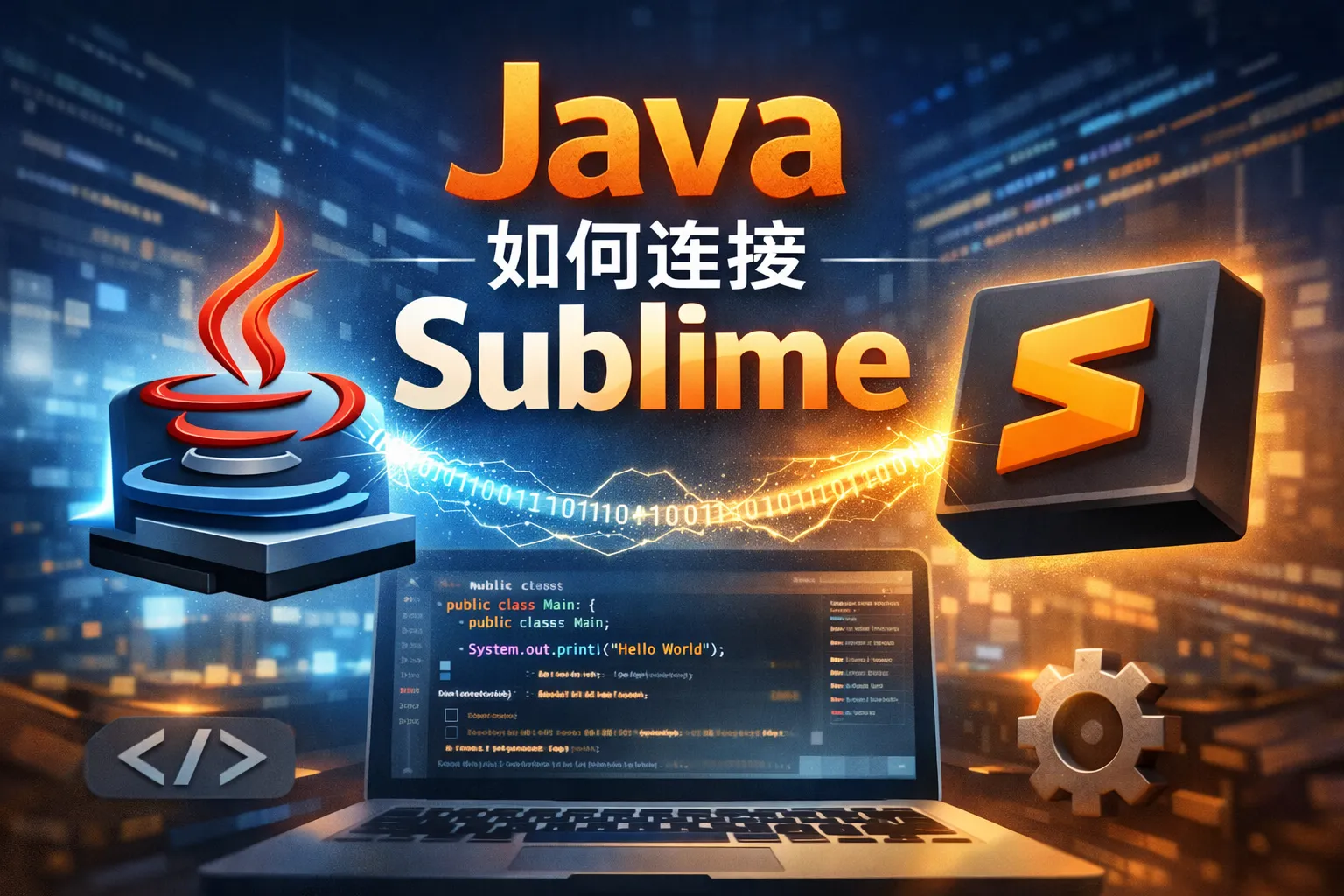 java如何连接Sublime