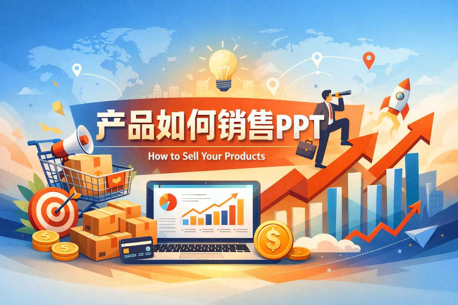 产品如何销售ppt