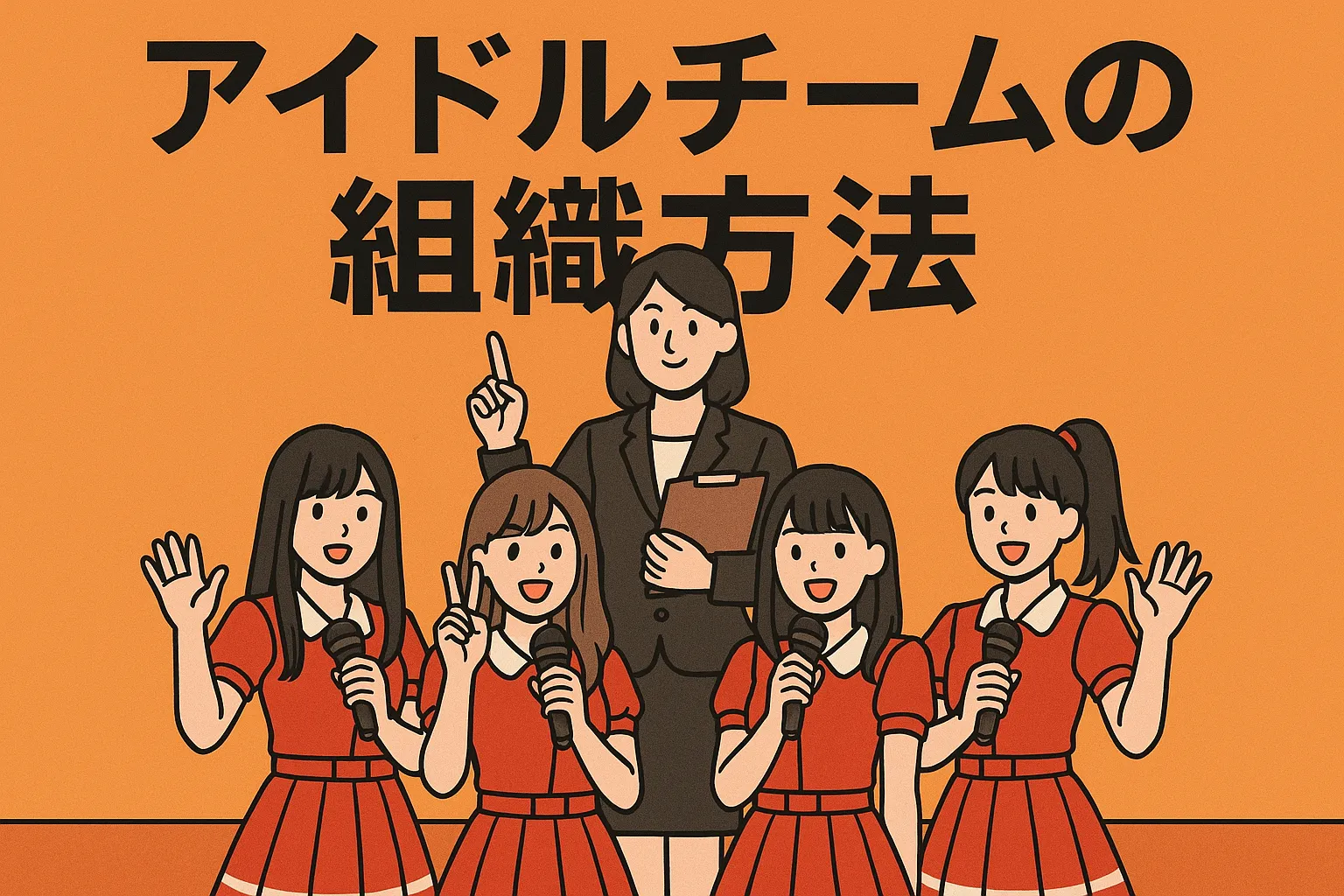 如何组织偶像团队