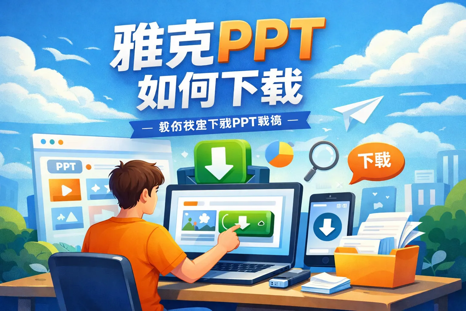雅克ppt如何下载