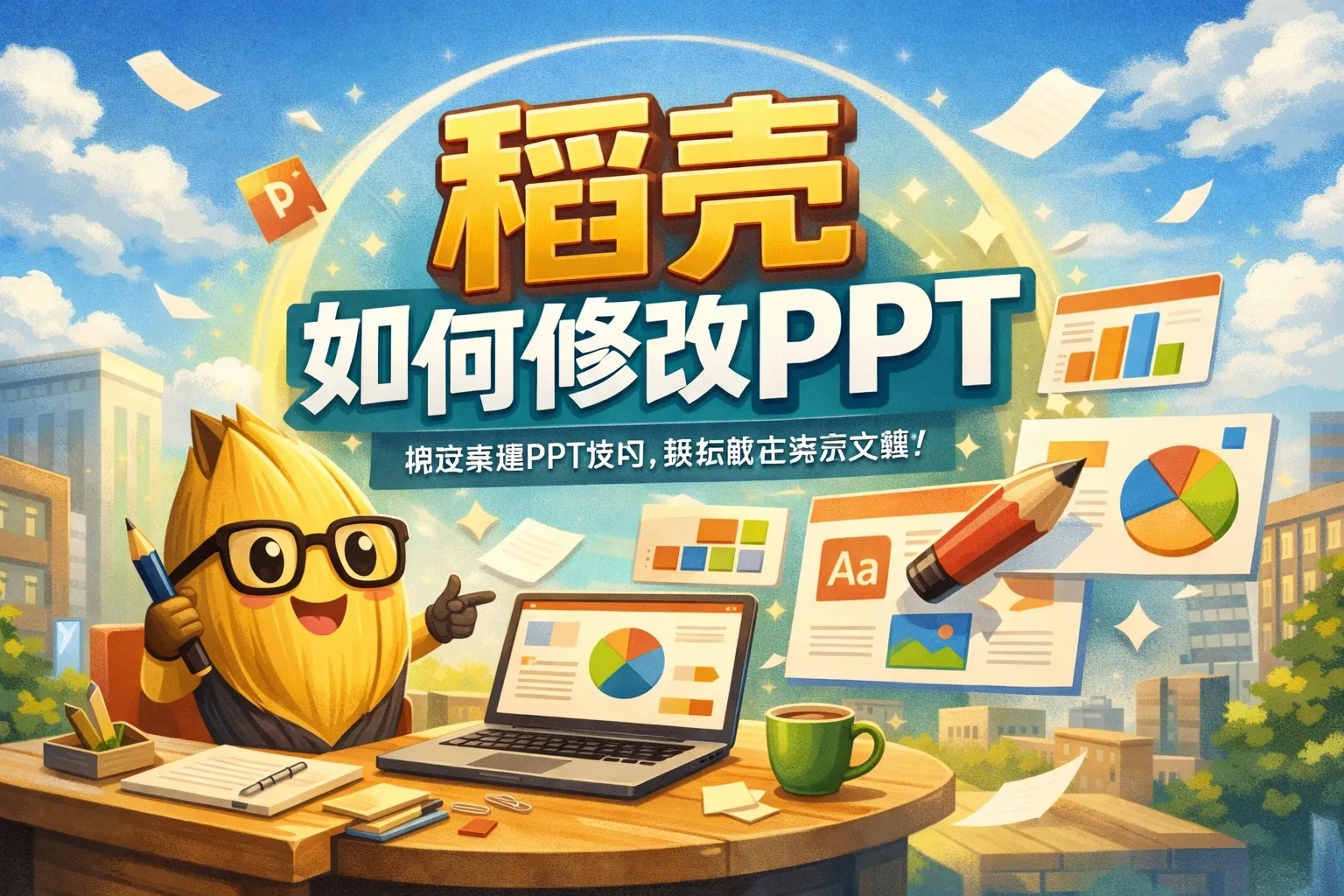 稻壳如何修改ppt