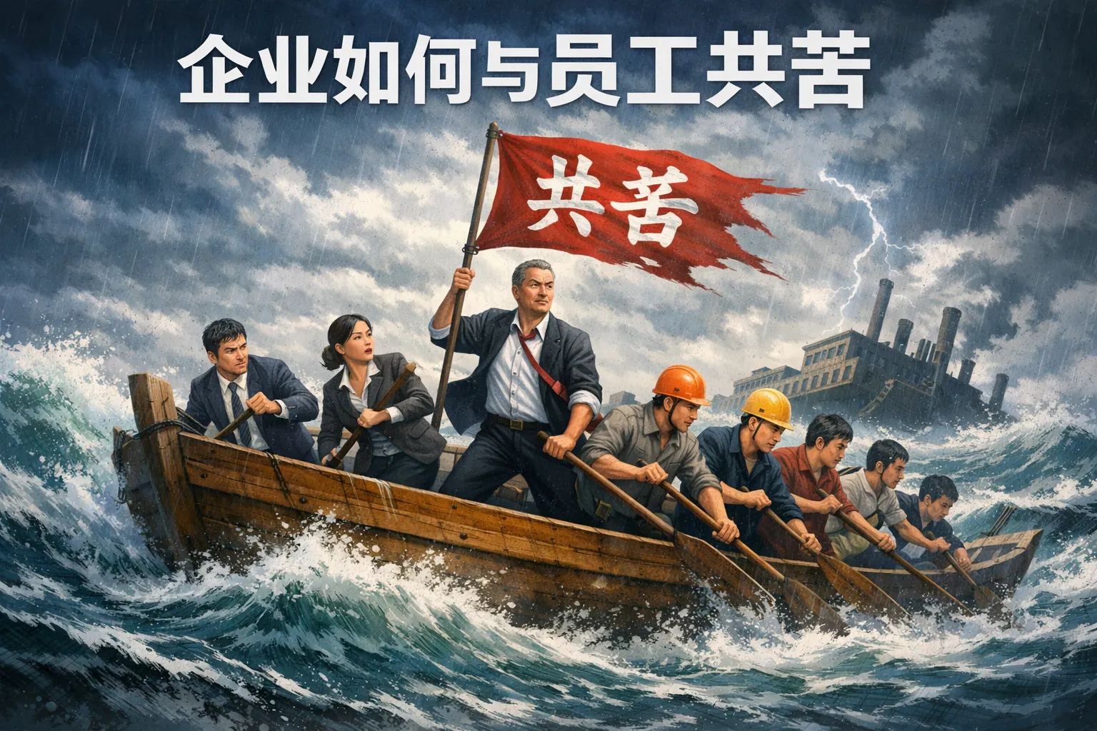 企业如何与员工共苦