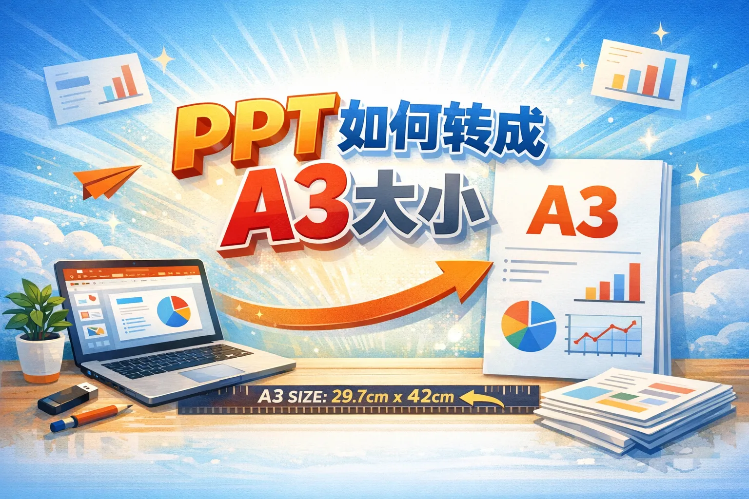ppt如何转成a3大小