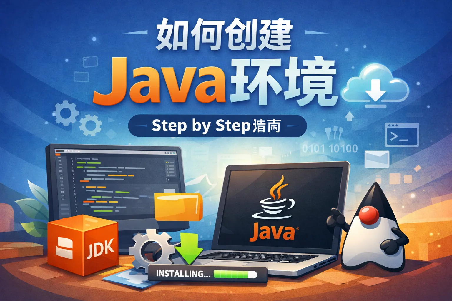 如何创建java环境