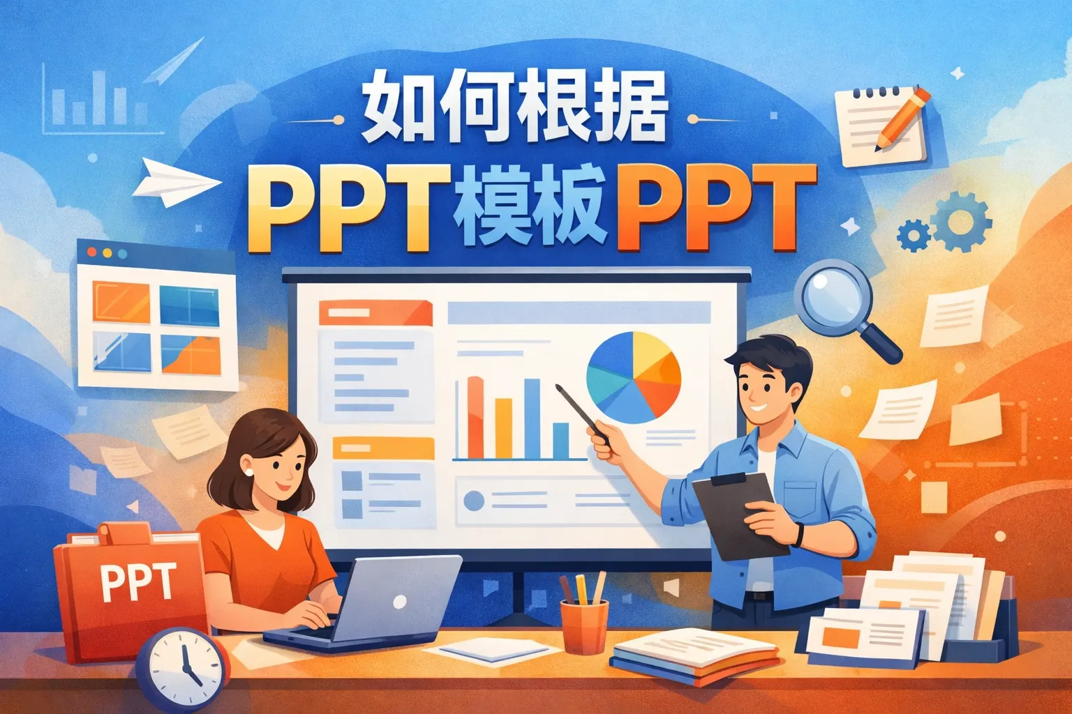 如何根据ppt模板做ppt