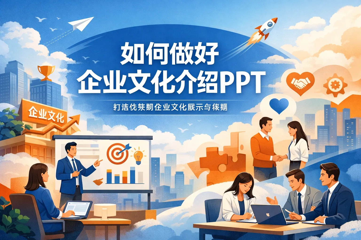 如何做好企业文化介绍ppt
