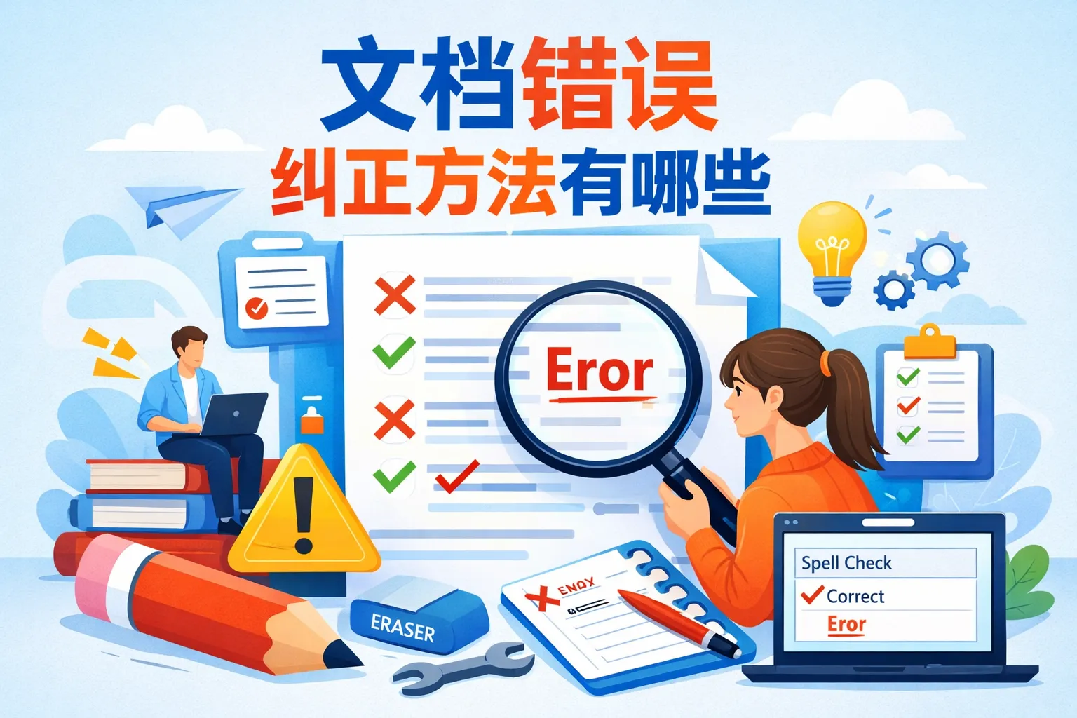 文档错误纠正方法有哪些